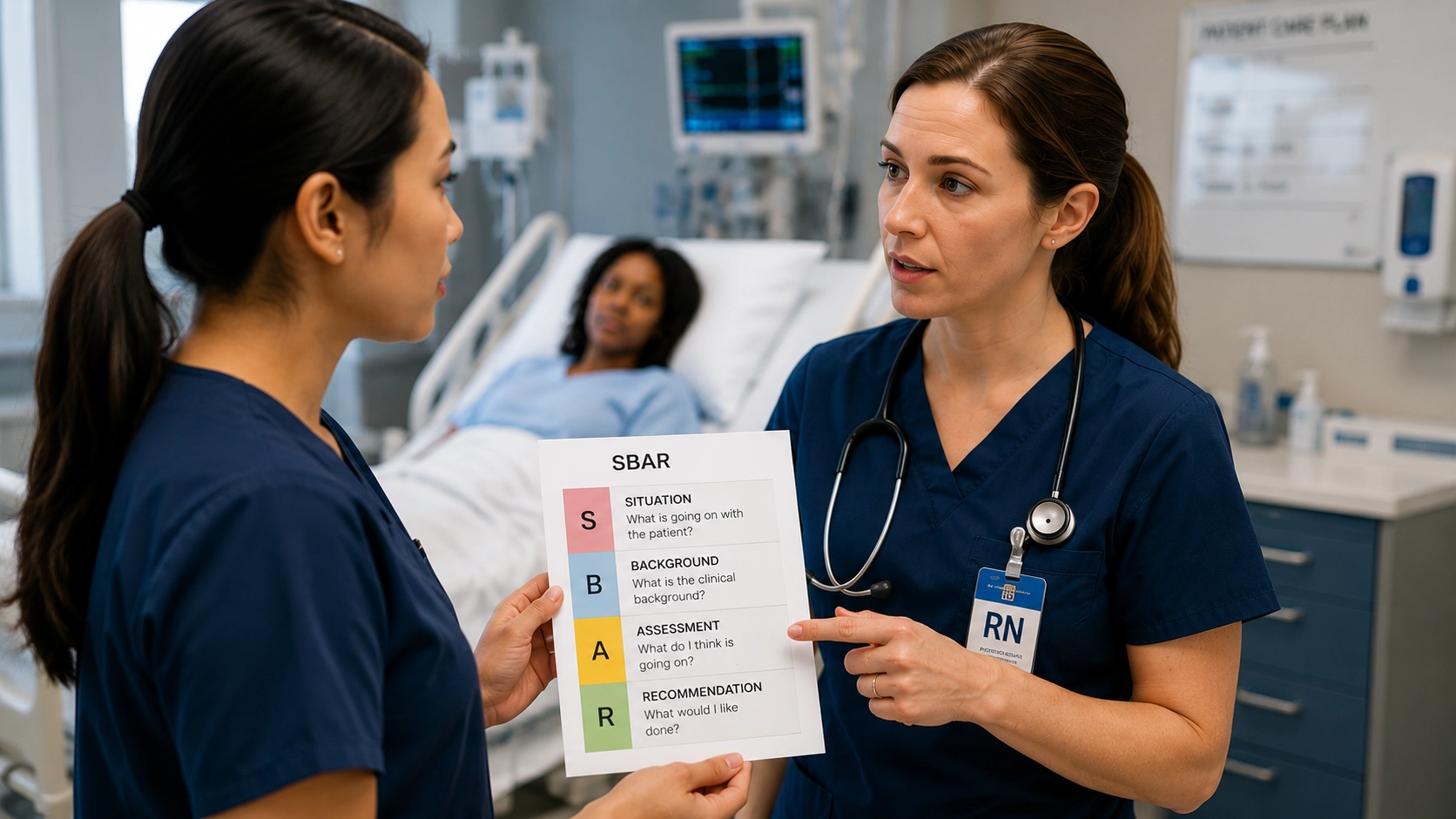 Reducing Risk Through Standardized Cross-Unit SBAR Communication